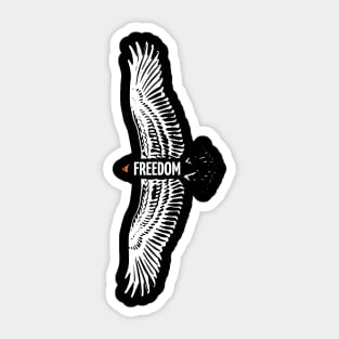 Freedom Bird Sticker